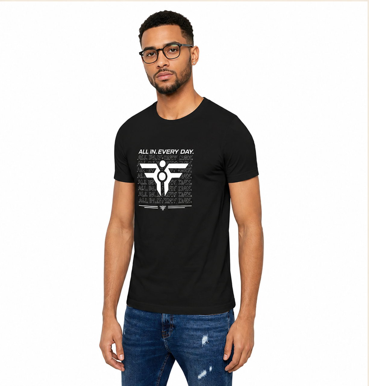 ALL IN. EVERY DAY. Tee. FatherFirst Drop 1.