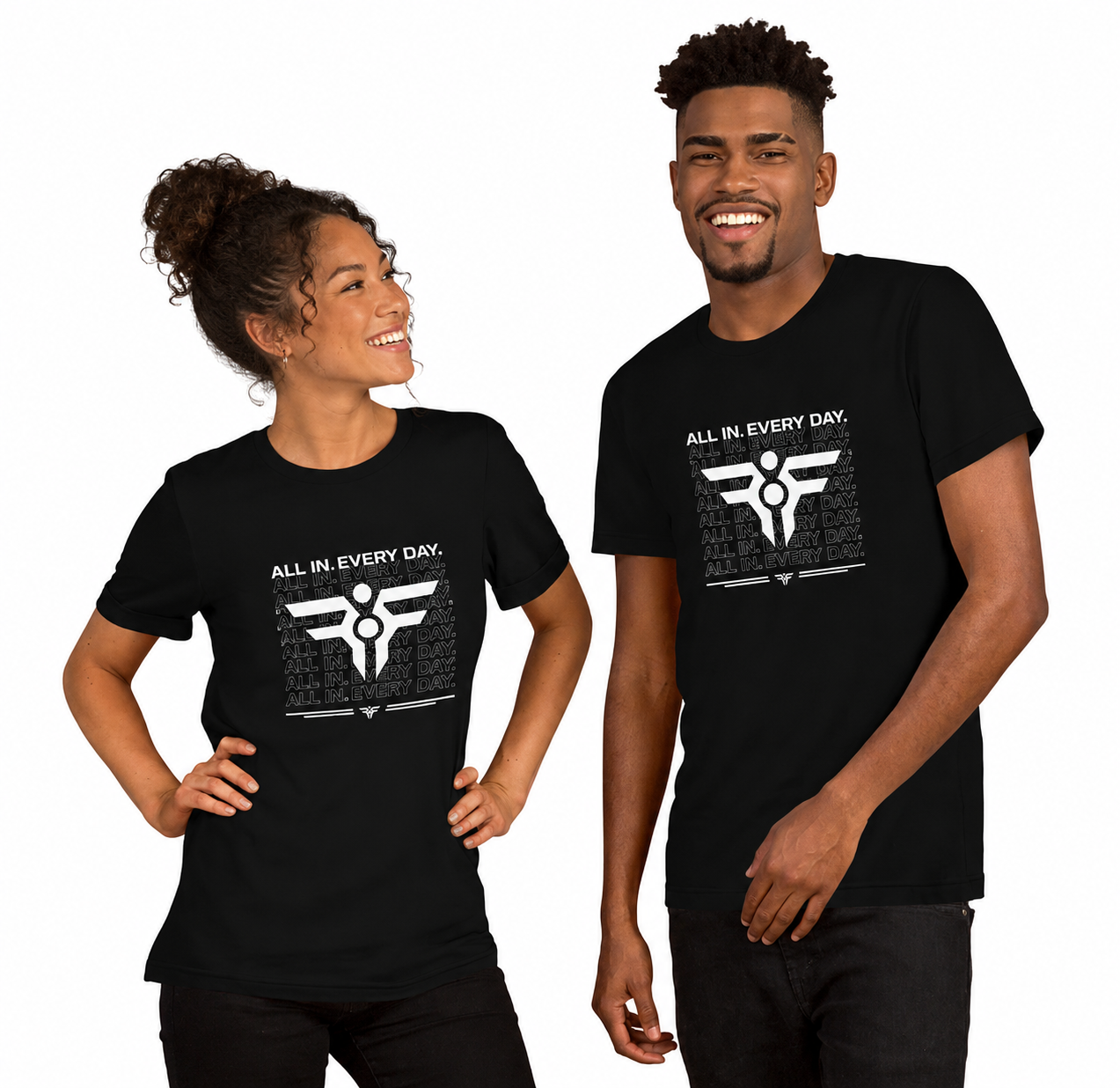 ALL IN. EVERY DAY. Tee. FatherFirst Drop 1.