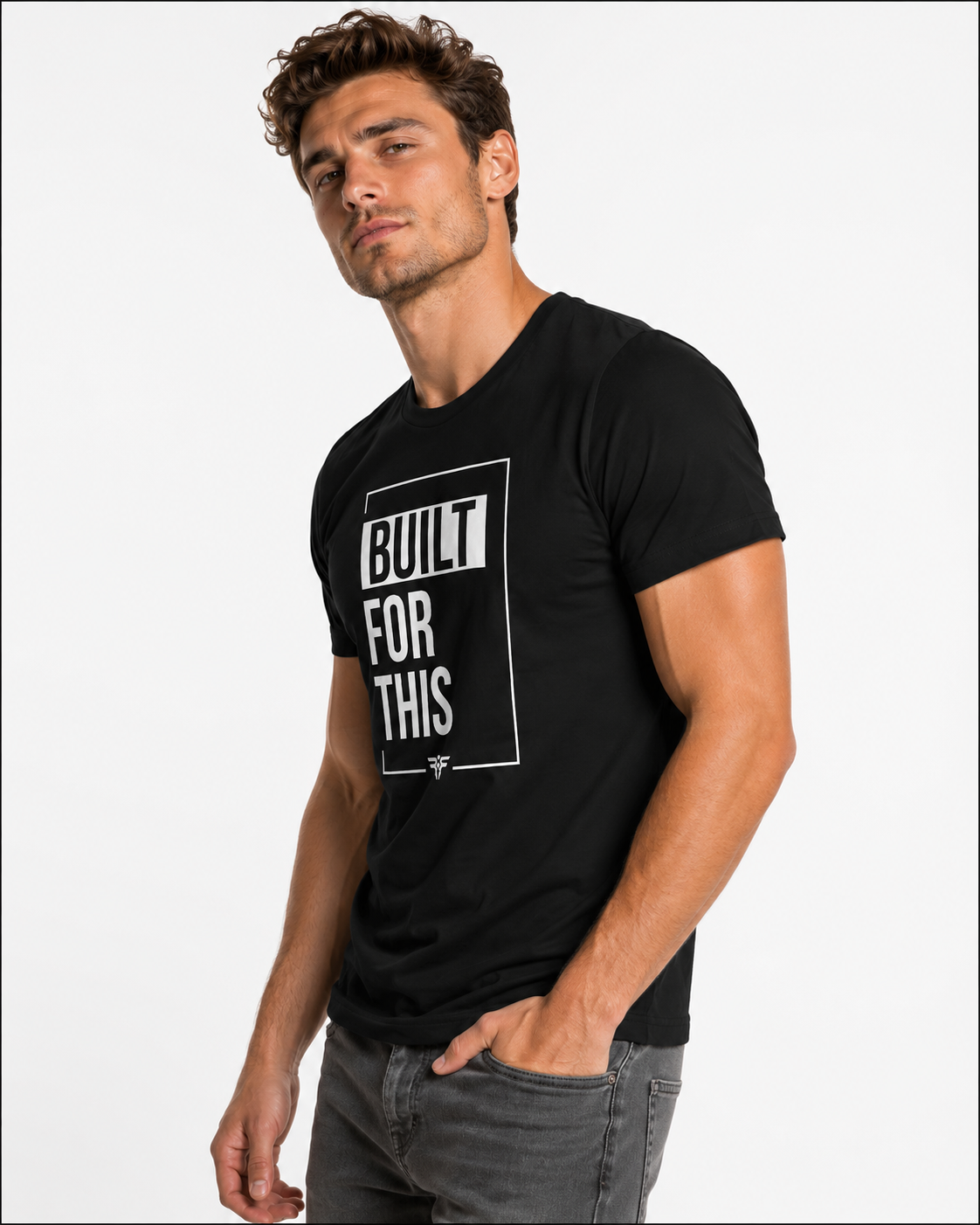 BUILT FOR THIS. Tee. FatherFirst Drop 1.