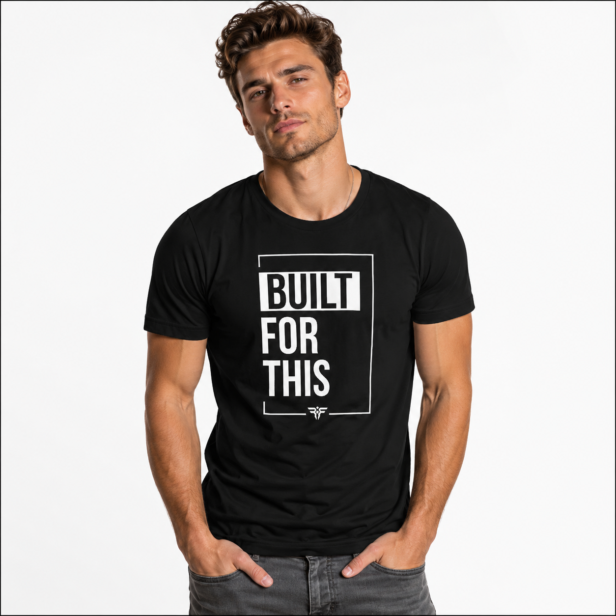 BUILT FOR THIS. Tee. FatherFirst Drop 1.
