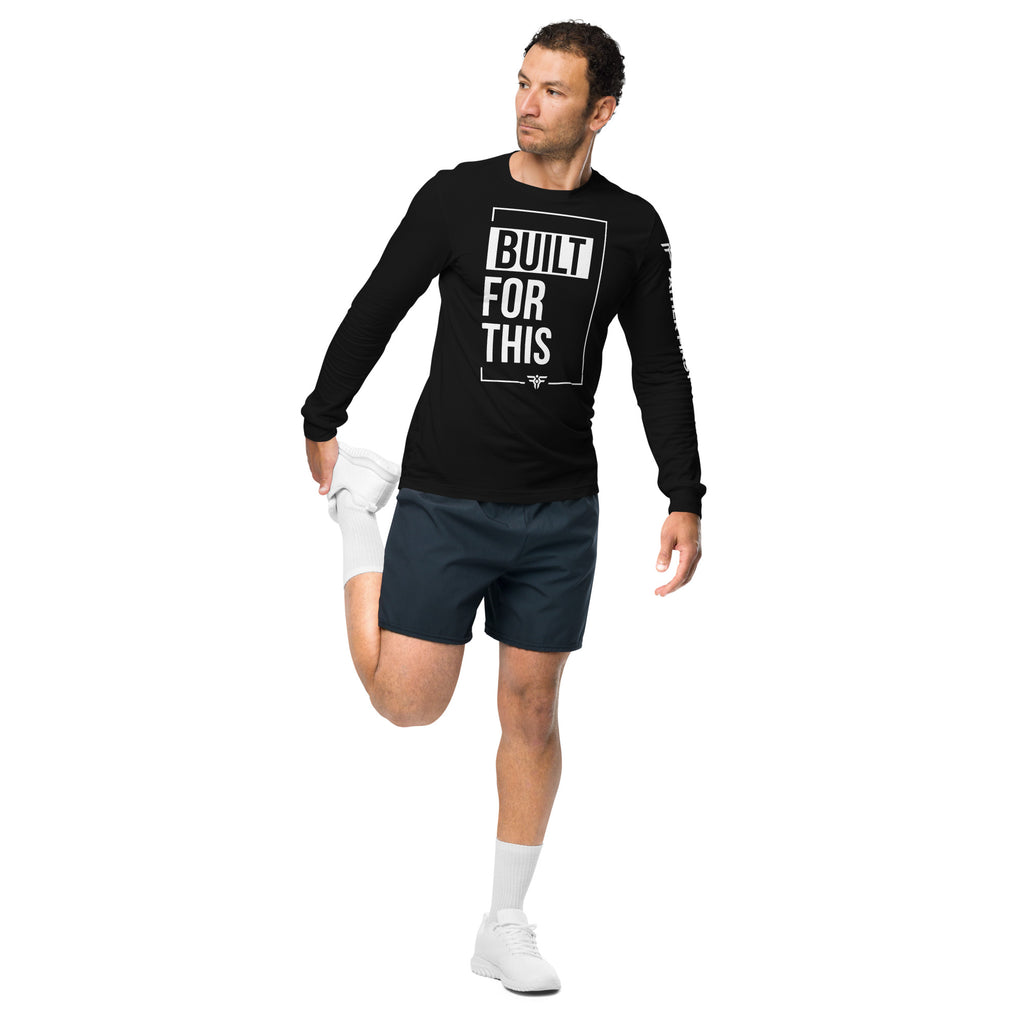 BUILT FOR THIS. Long-Sleeve Tee. FatherFirst Drop 1.